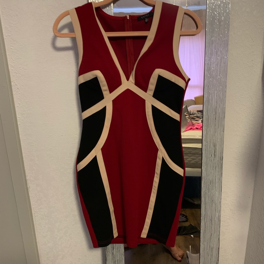 Red dress